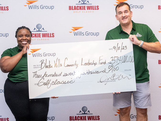 The Wills Group Raises Over $374,000 at Seventh Annual Blackie Wills Golf Classic to Invest in Local Communities